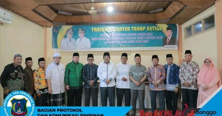 Bupati Buka TC Tahap Tiga Qori Qoriah Tanjab Barat Jelang MTQ ke-52 Tingkat Provinsi Jambi